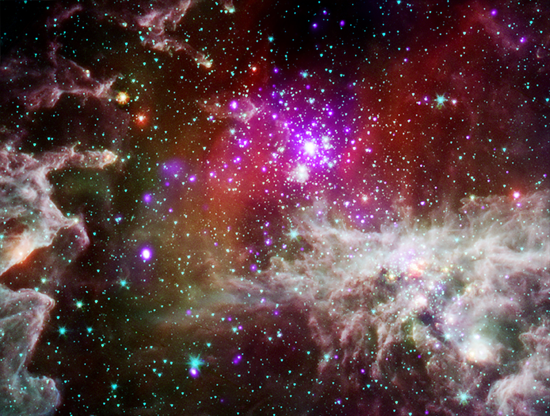 Illustration for article titled Bask In The Beauty Of New Stars Bursting Into Life